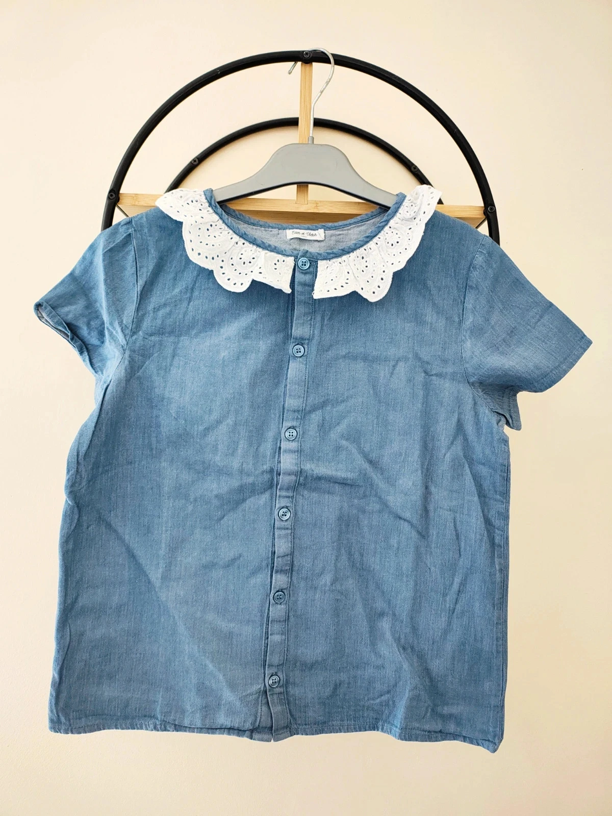 14 ans chemise été Eden et victor